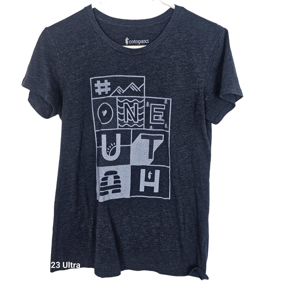 Cotopaxi T Shirt Cotopaxi Womens M Blue Short Sleeve Shirt Casual Top One Utah